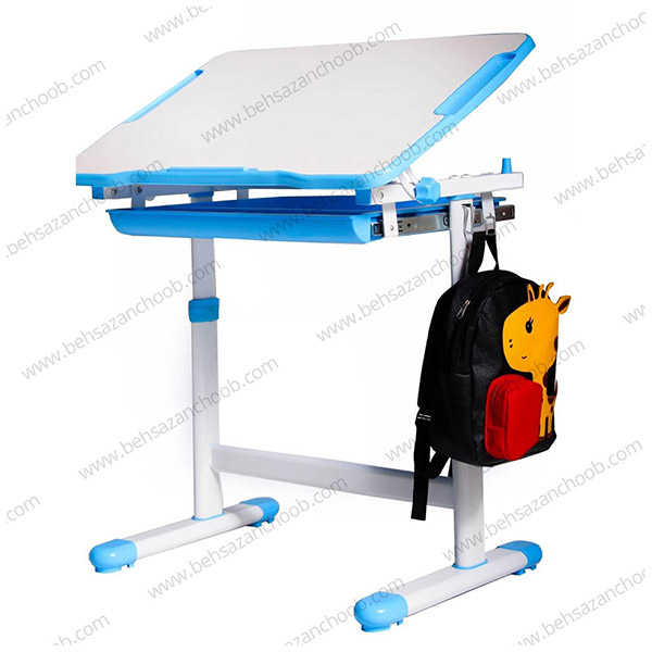 میز تحریر کودک صفحه تاشو آبی N907